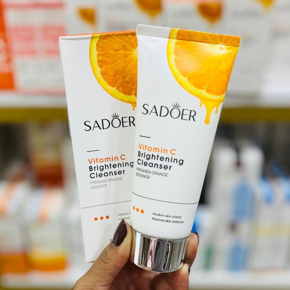 Limpiador Facial SADOER Vitamina C Brightening Cleanser (100 g)