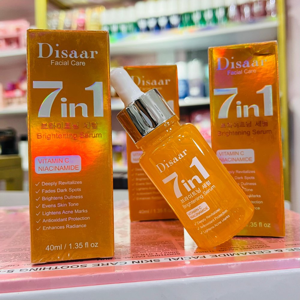 Sérum Facial Grape Seed & Niacinamide-Línea 7 in 1 Disaar