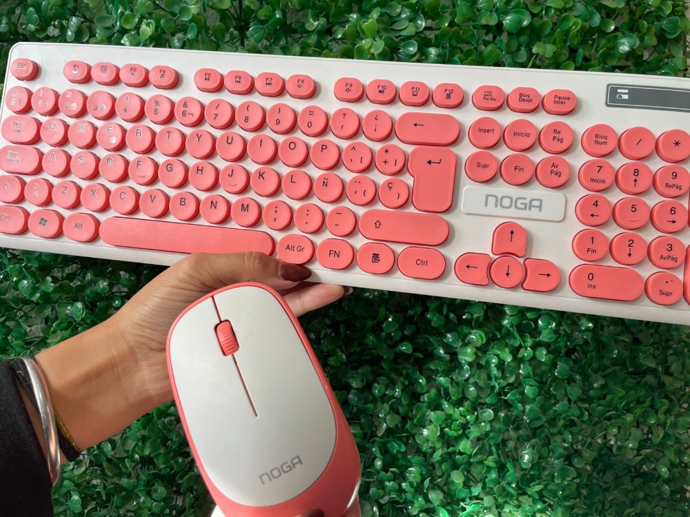 TECLADO INALAMBRICO CON MOUSE NOGA