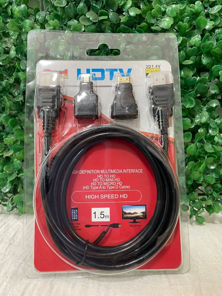 CABLE HDTV 3 EN 1
