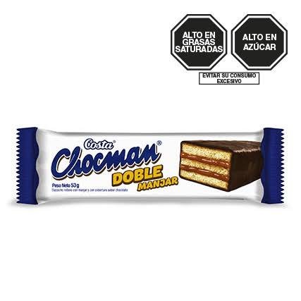 Chocman Doble Manjar 55g