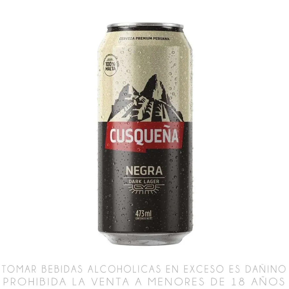 Cusqueña Negra Lata 473ml