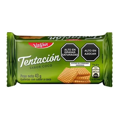 Galleta Tentación Coco 43g