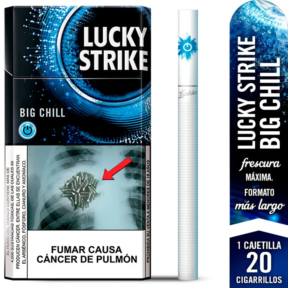 Lucky Strike Big Chill Azul