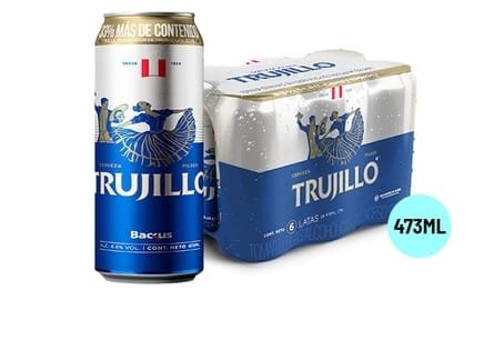 Cerveza Pilsen Trujillo Lata 473ml