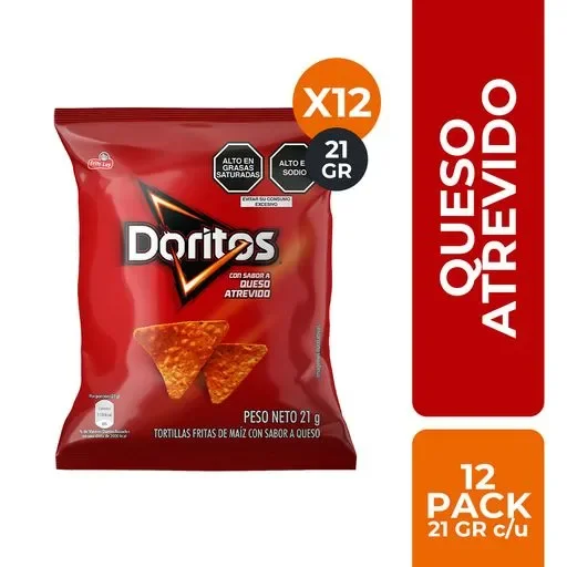 Doritos Queso Atrevido 21g