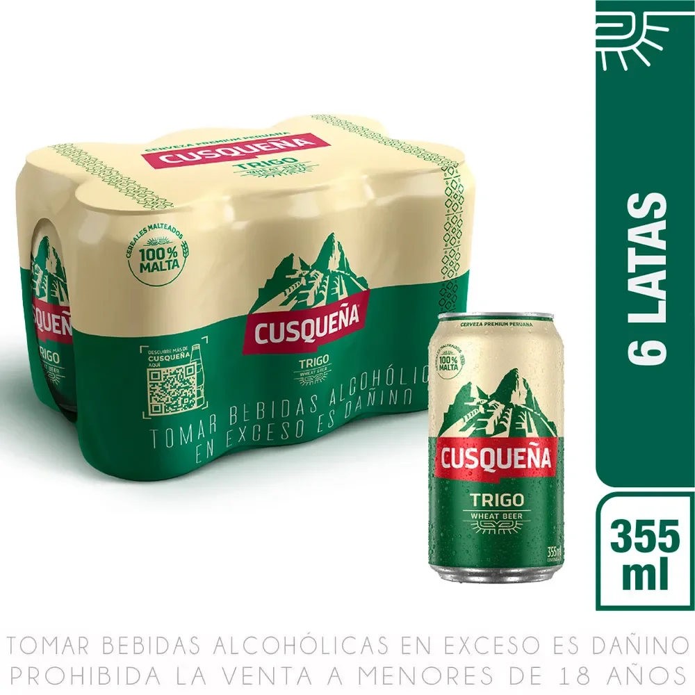 Cusqueña Trigo Lata 355ml