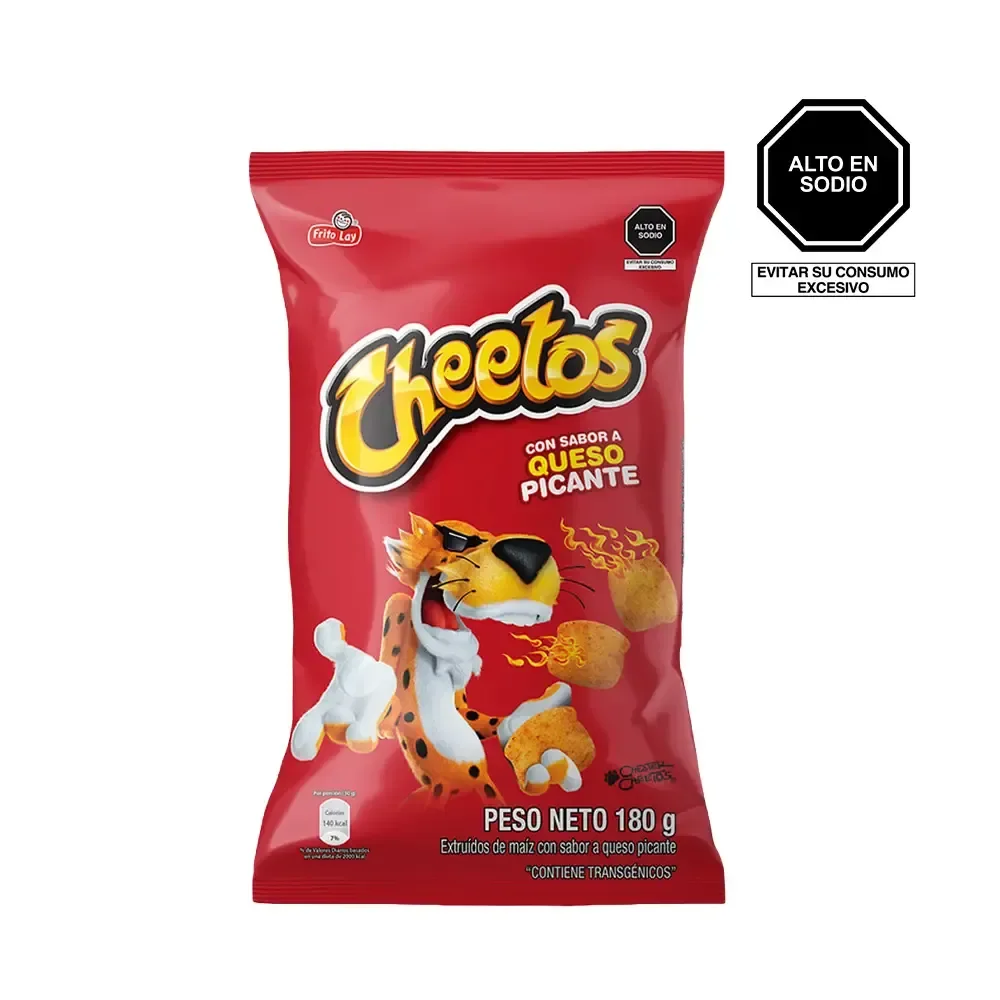 Cheetos Queso Picante 34g