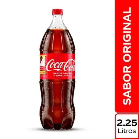 Gaseosa Coca Cola 2.25L