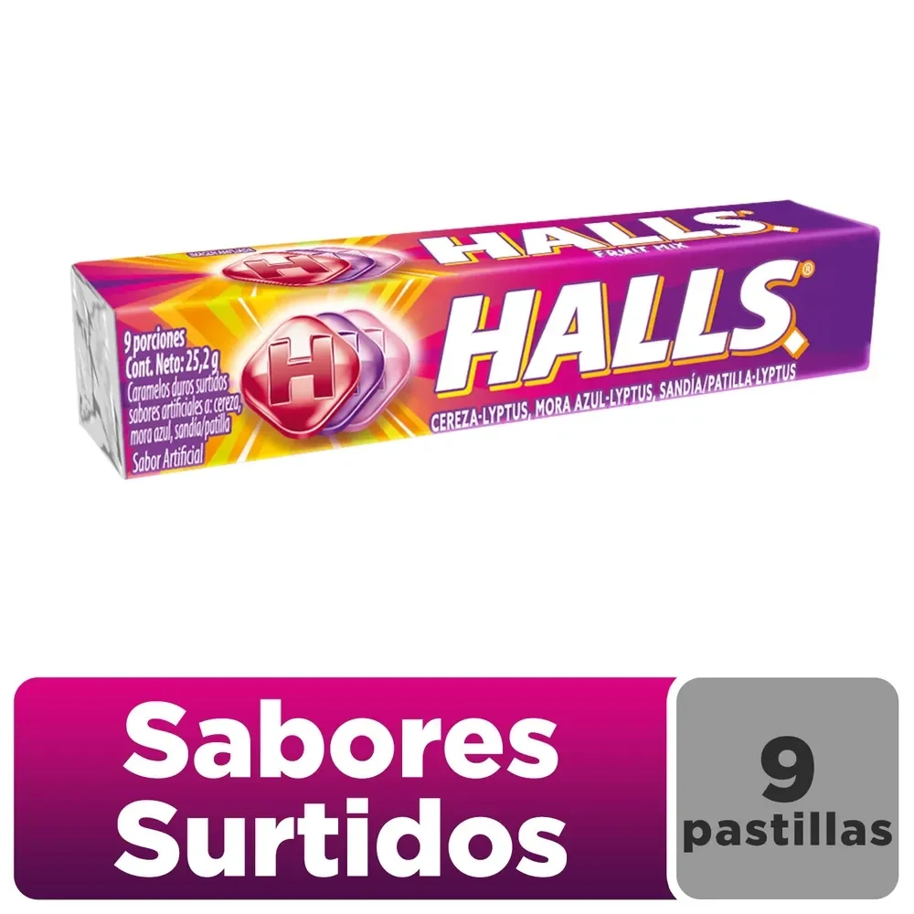 Halls Barra Fruit Mix