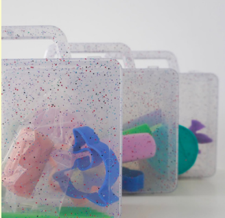 UNI Valija golosinera glitter