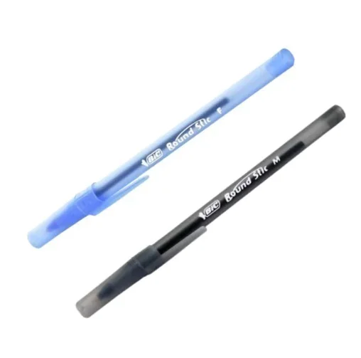 BIROME BIC ROUND STICK 1.0MM AZUL/NEGRO