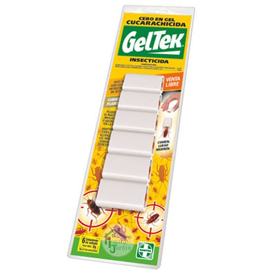 Cucarachi.Geltex casita 6 u.