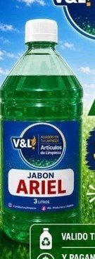 Jabon liquido b.esp. Ariel x litro