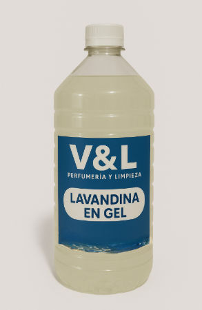 Lavandina en gel x litro