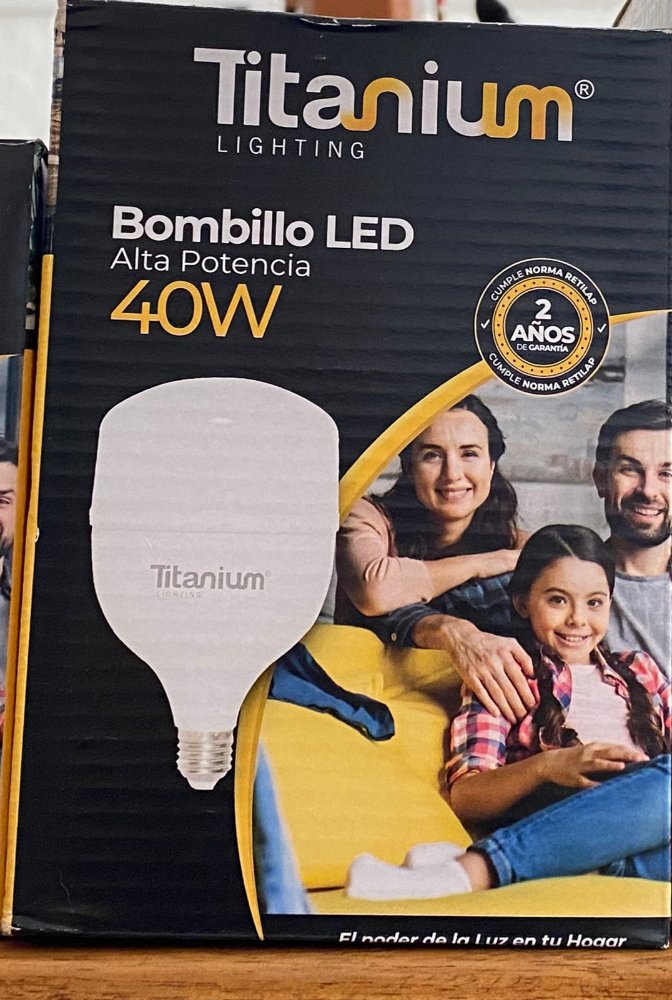 Bombillo LED de 40W