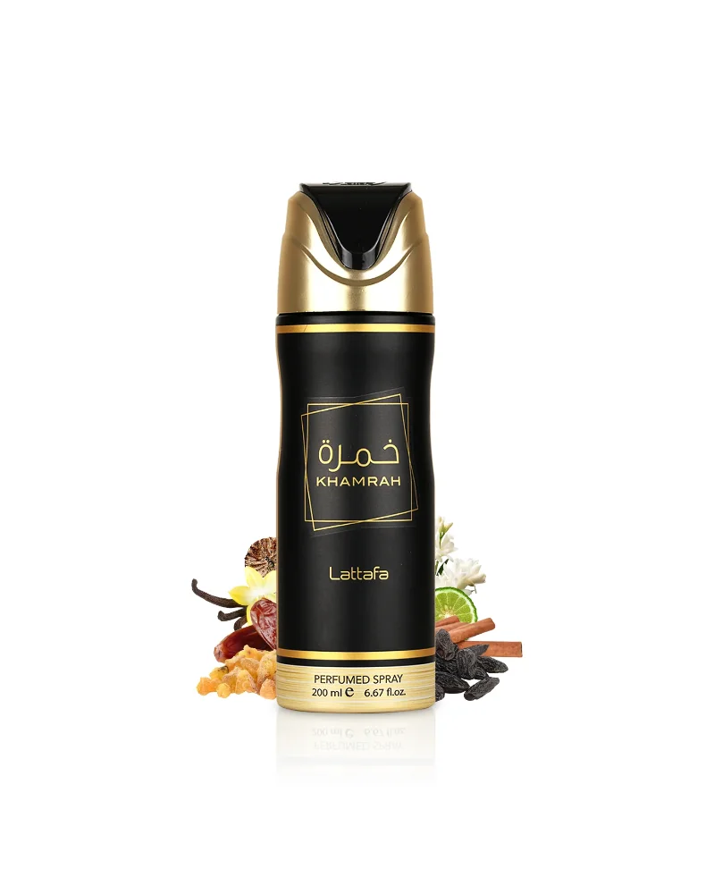 DESODORANTE LATTAFA  KHAMRAH UNISEX SPRAY 200 ML