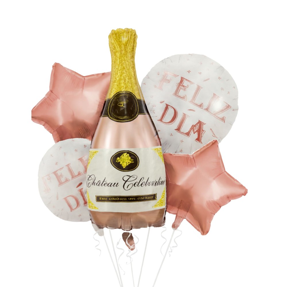 Bouquet de globos decorativos 5 piezas