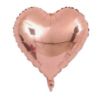 Globo con forma de corazón metalico 10inch