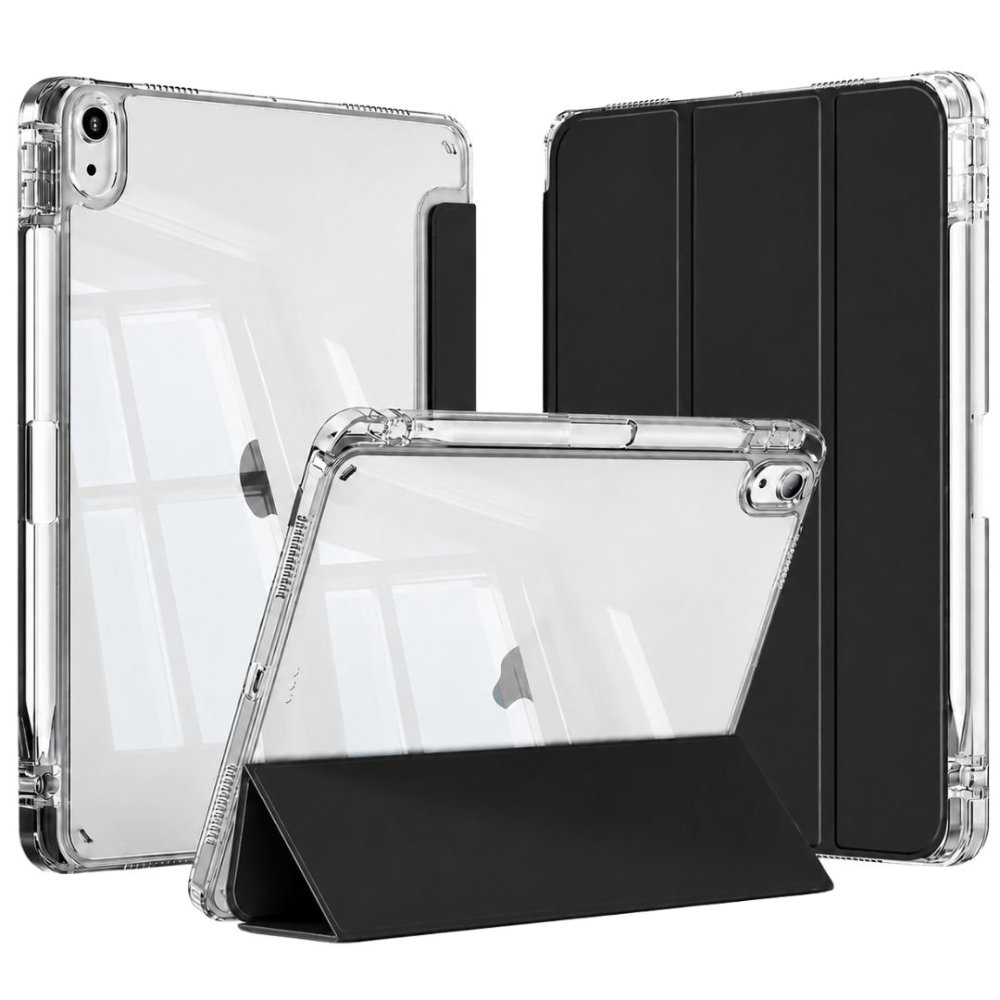 Funda Estuche Ipad Negro (a16) 10/11ª Gen 3 Pliegos
