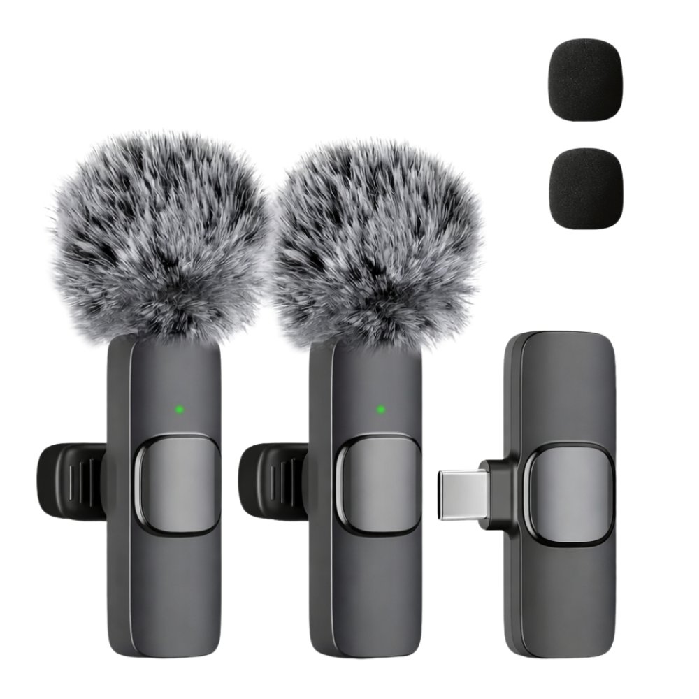Microfono Sin Varillas Profesional Compatible Con iPhone/Android