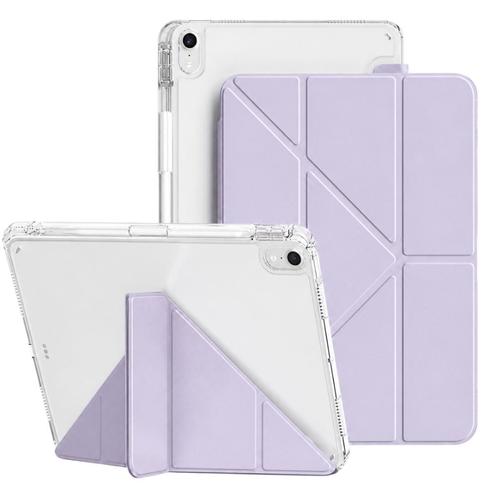 Estuche Ipad Purpura (a16) 10/11 Gen 2022/2025 10.9 Multiples Pliegues