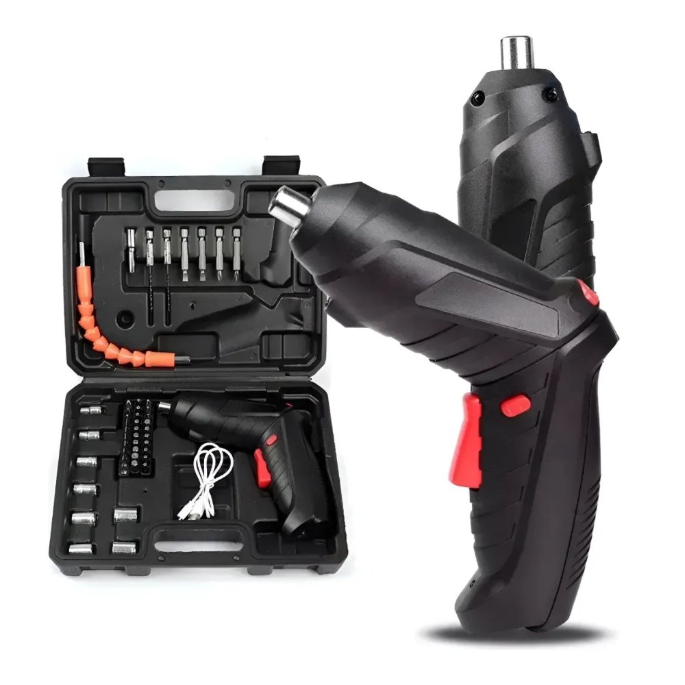Kit de destornilladores eléctricos inalámbricos de 110 v/220