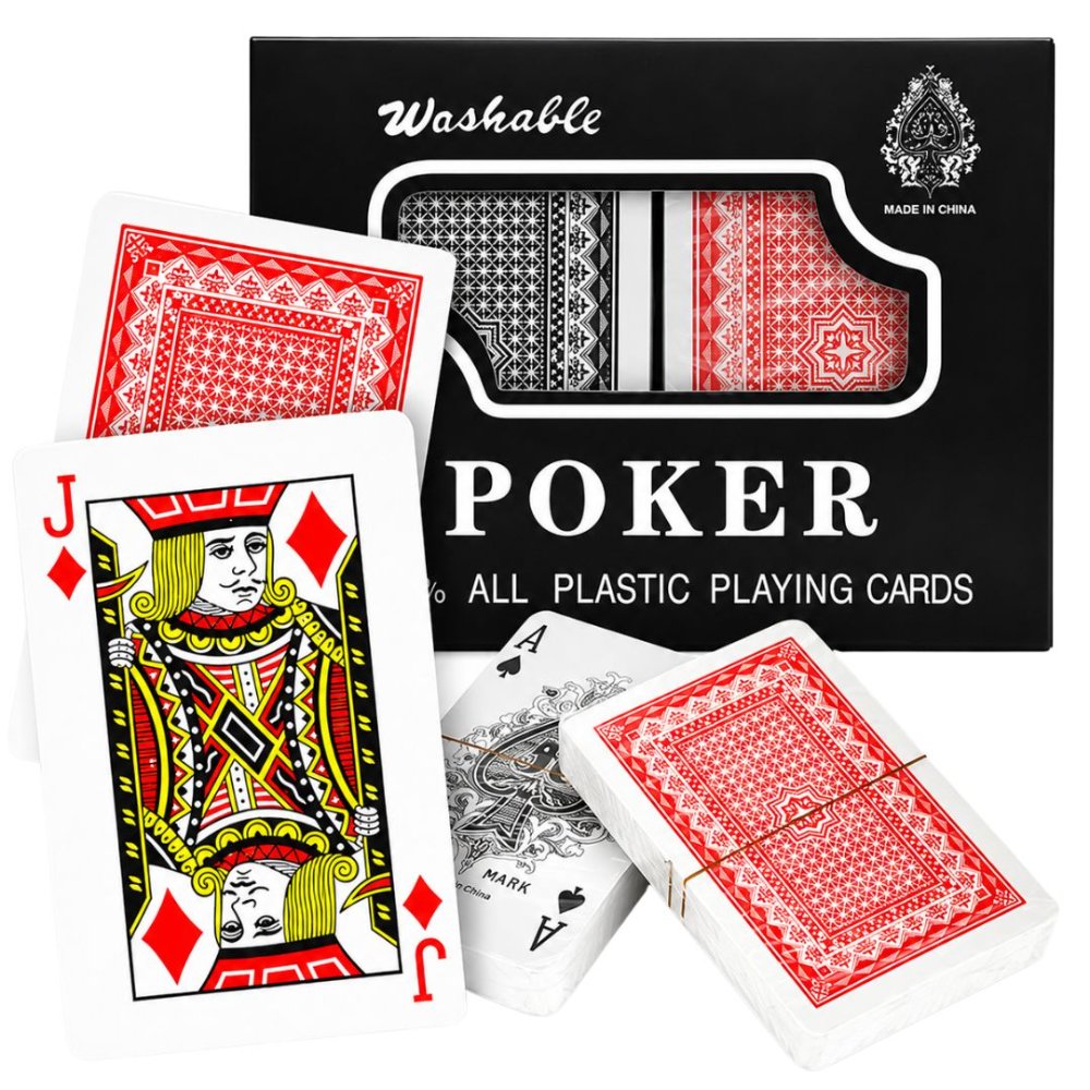 Juego de cartas poker royal barajas juego mesa