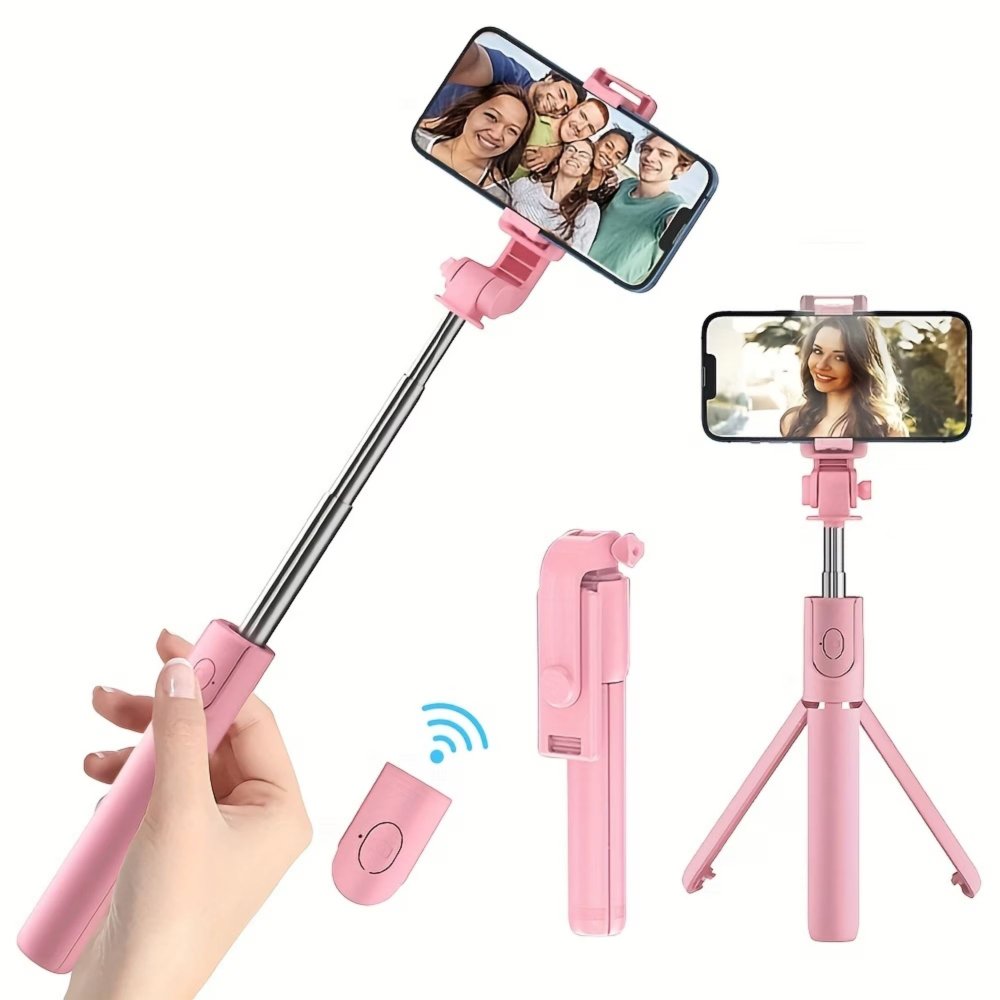 Palo Selfie Plegable Bluetooth Trípode Monopod