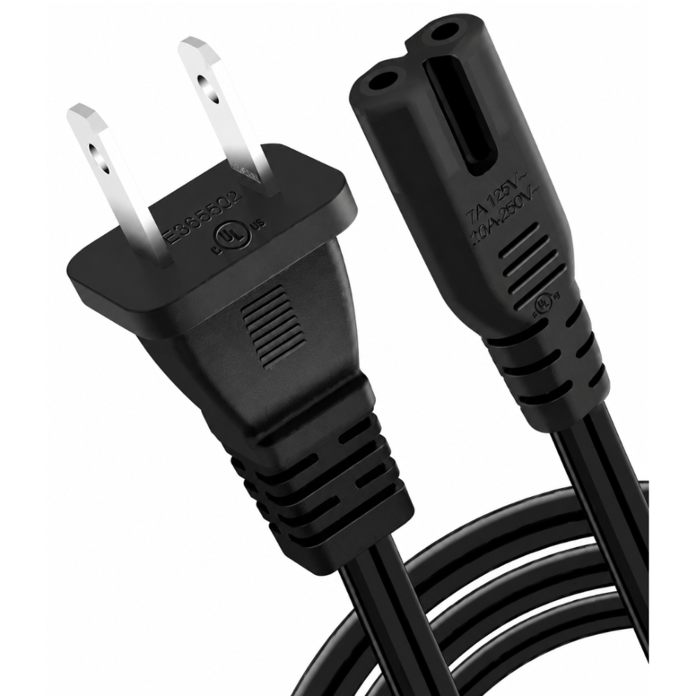 Cable De Poder Tipo 8 Grabadora 1.5 Metros