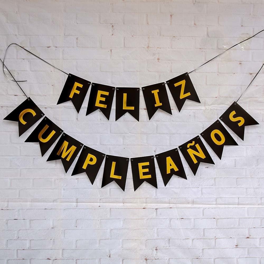 BANDERIN FELIZ CUMPLEAÑOS