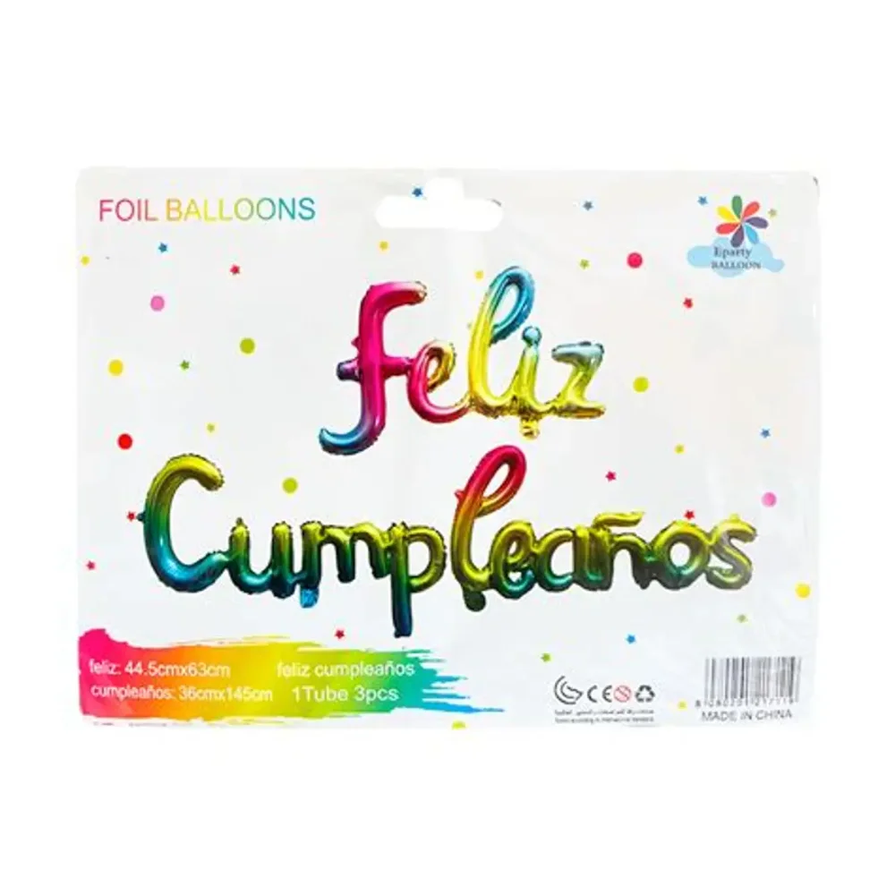 set feliz cumpleaños