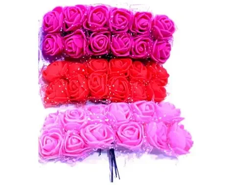flores de goma Eva chicas