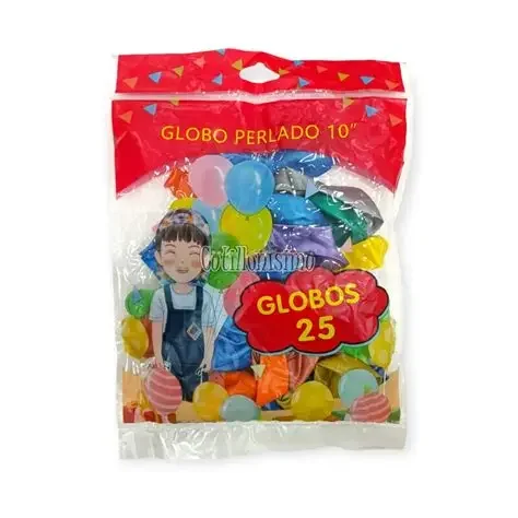 GLOBOS X25 U (COMUNES)