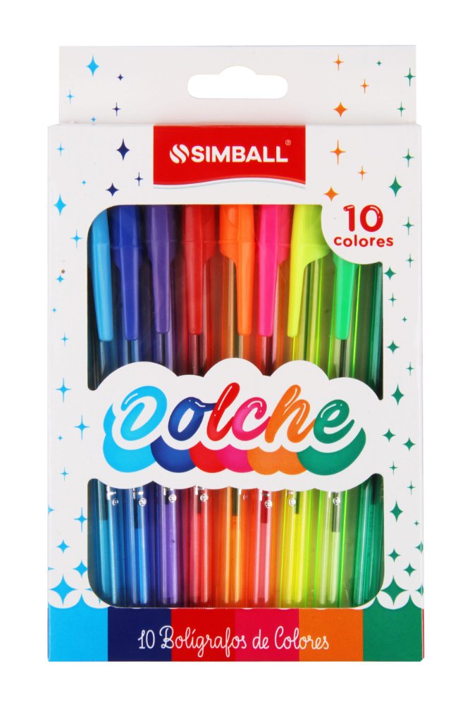 lapicera de color SIMBALL/FILGO X10