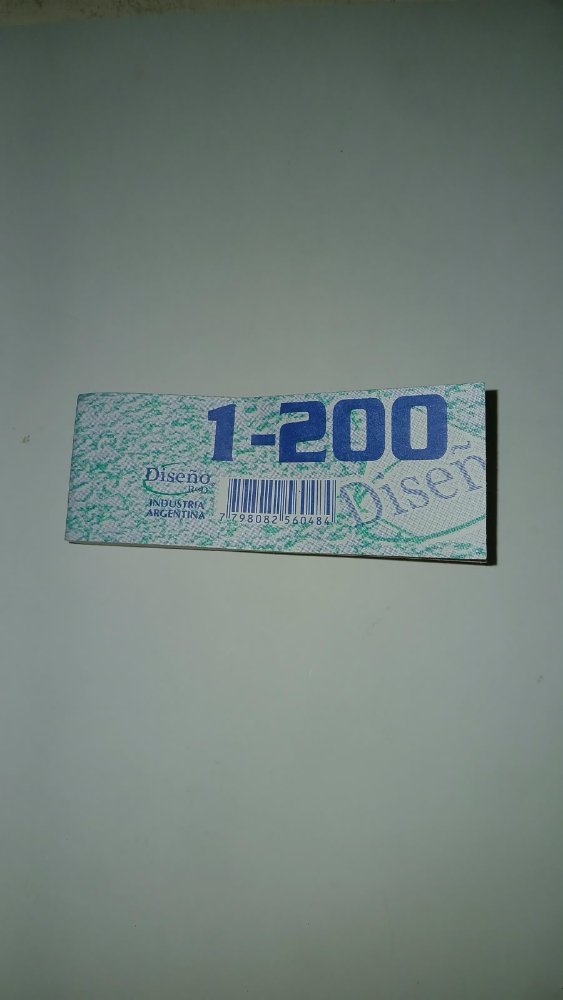 talonario 1-200
