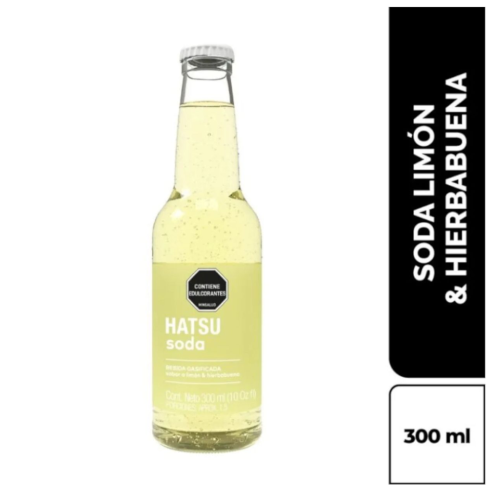 HATSU LIMON & HIERBABUENA 300ML