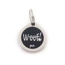 Placa Medalla woof!