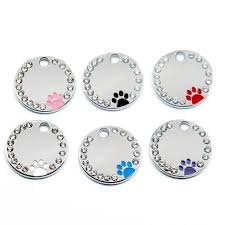 PLACA CIRCULAR BORDE DIAMANTE HUELLA