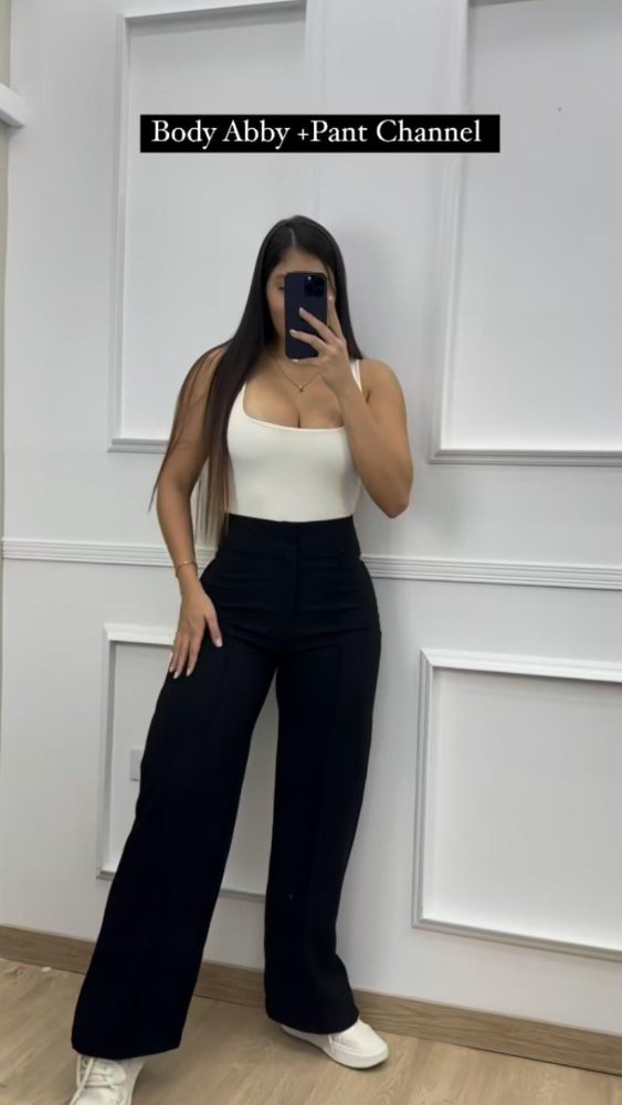 PANTS CHANNEL BLANCO M