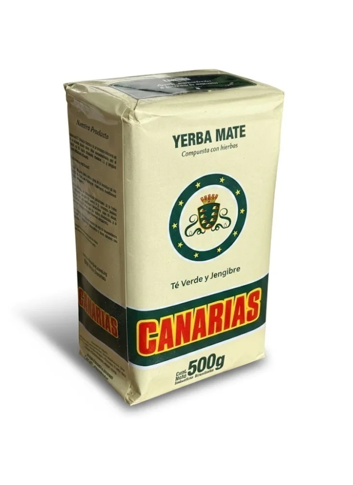 Canarias te verde y jengibre x 500g
