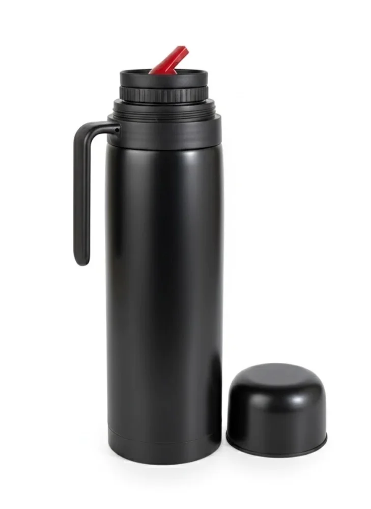 Termo media manija negro 1L
