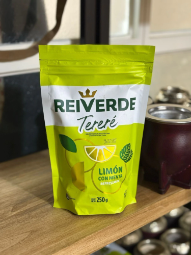 Rei verde tereré limón con menta x 250g