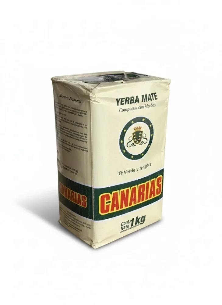 Canarias te verde y jengibre x 1kg