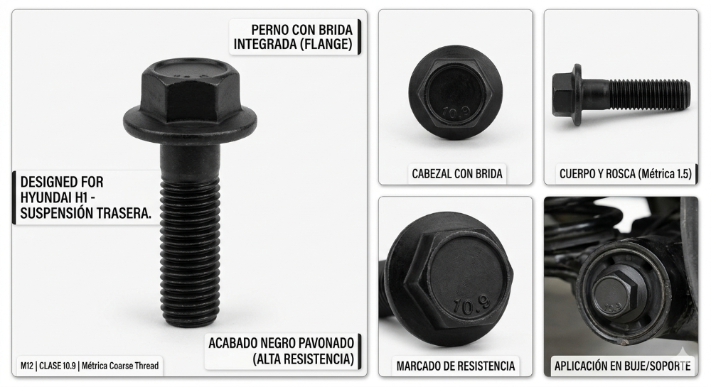 PR-SOLO-12X1.5X48 RDA G 10.9 HYUNDAI H1 POST