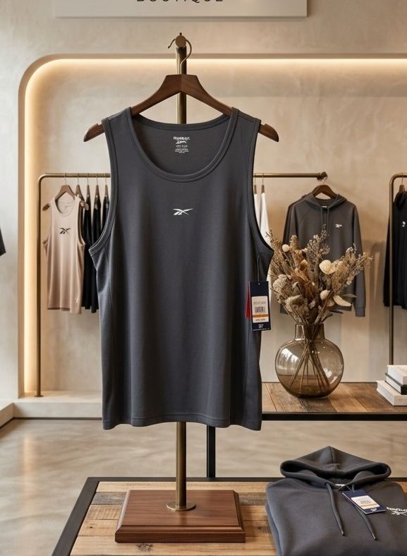 Camisetilla 🇺🇸 REEBOK talla M gris oscuro