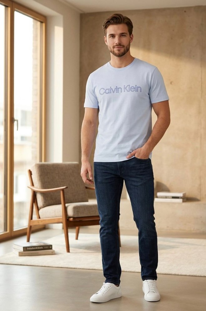 Camisa 🇺🇸 celeste CALVIN KLEIN talla M