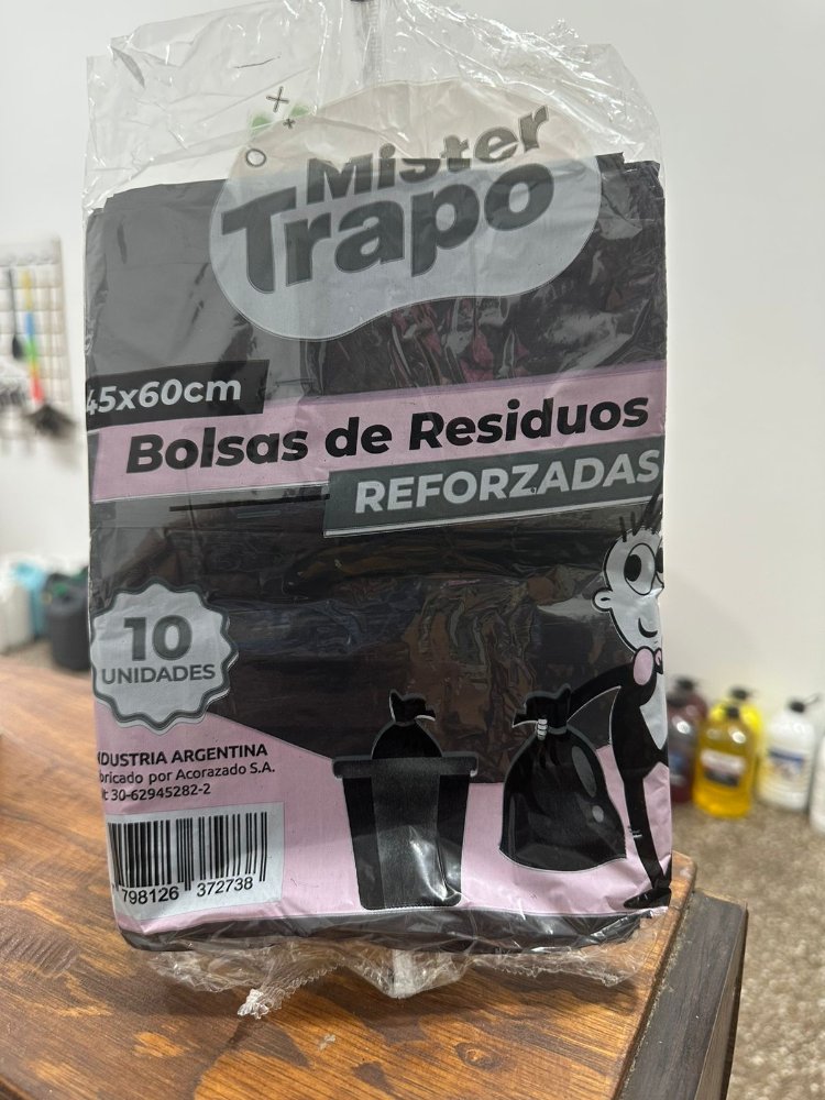 Bolsa residuos x10 45x60