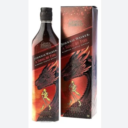 Whisky Johnnie Walker a Song of Fire 750ml