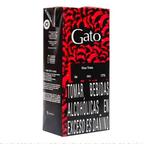 Gato Negro Vino Tinto 1L